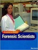 Forensics scientists book cover image