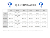 Question Matrix framework image