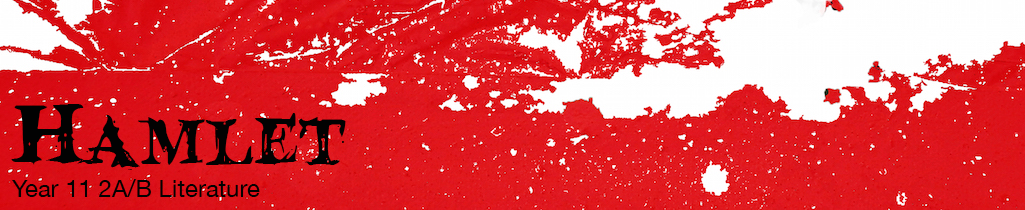 Year 11 Literature 2A/B Hamlet pathfinder header