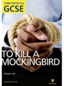 To kill a mockingbird York Notes for GCSE cover